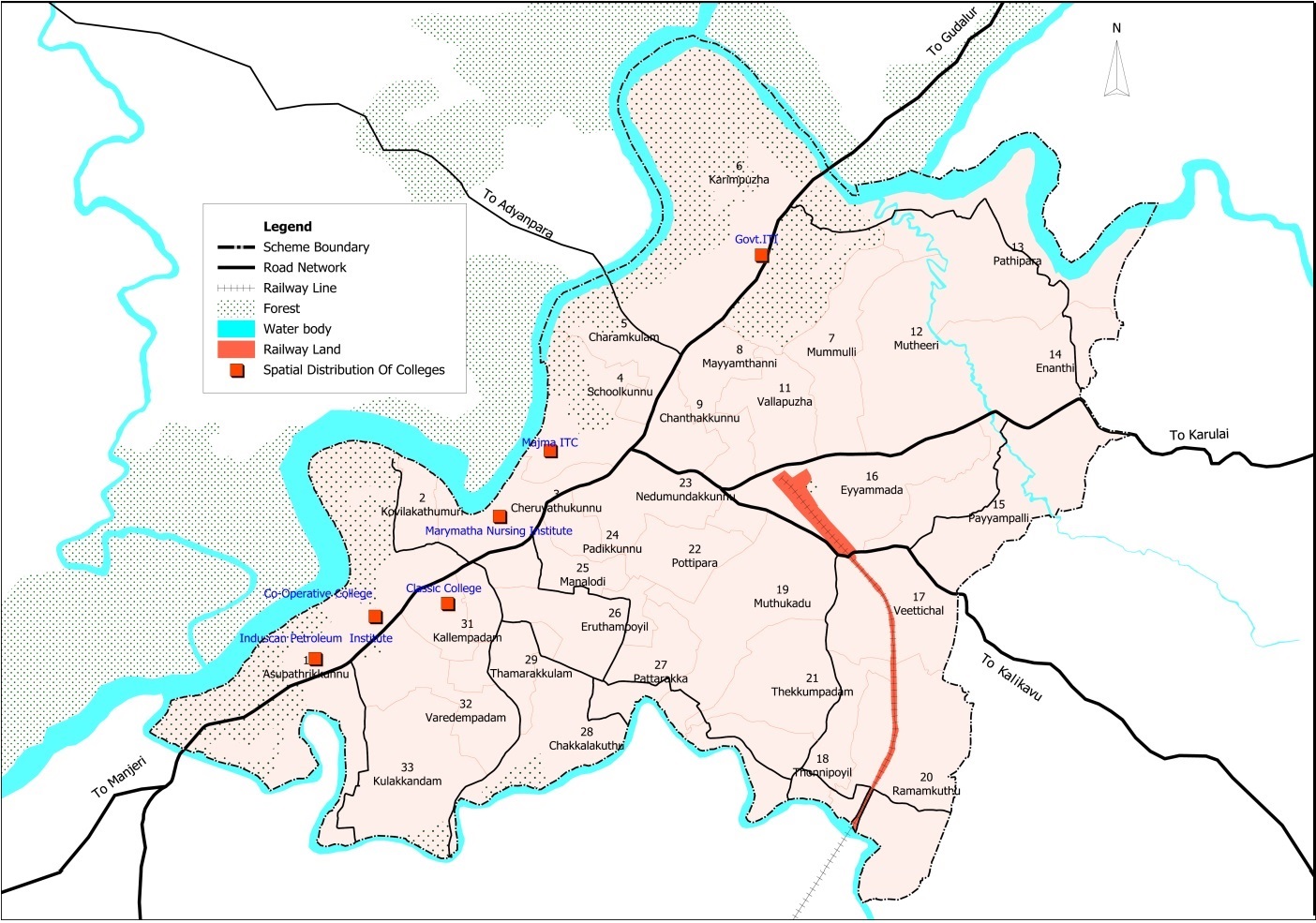               WARD WISE MAP